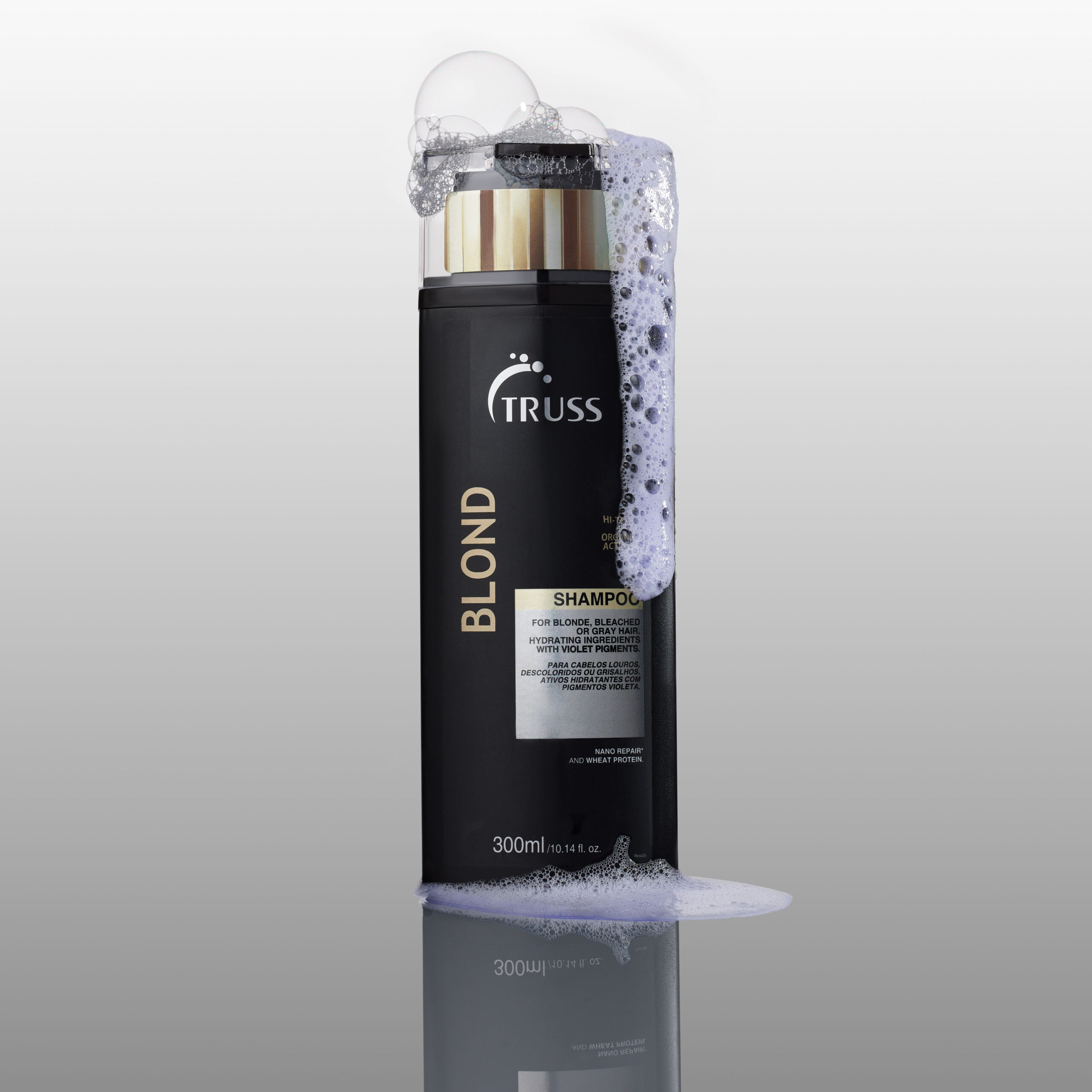 Shampoo TRUSS Specific Blond – Matização e Brilho para Loiras (300ml)